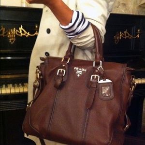 Authentic Prada Deerskin bag